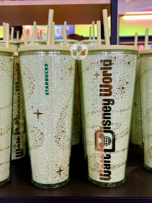 DLR/WDW - Tinker Bell Green - Starbucks Park Logo Cold Cup Tumbler