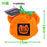 Japan Exclusive -Disney Halloween Mickey Mouse Pumpkin Head Shaped Die-Cut Drawstring Bag & Snack Set