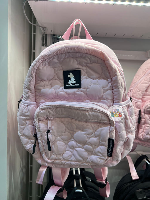 DLR/WDW - Mickey Mouse Quilted Headband Friendly Baby Pink Mini Backpack