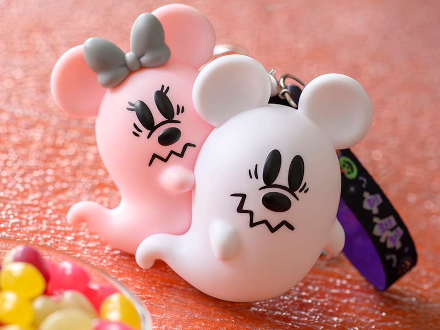 TDR - 2025 Mickey & Friends Disney Halloween "Spook Ghost Night!" Collection x Mickey & Minnie Mouse Ghost Candy Bucket (Release Date: Sept 16, 2025)