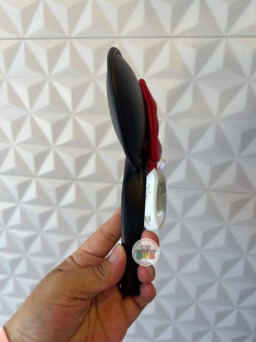 DLR/WDW - Minnie Mouse Black Imitation Leather Ear Headband