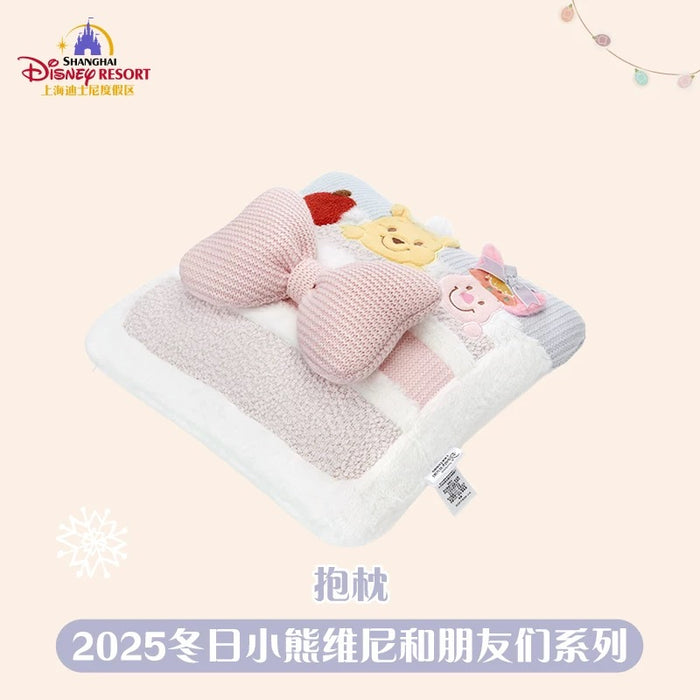 SHDL - 2025 Winnie the Pooh & Friends Winter Collection x Winnie the Pooh & Piglet Cushion