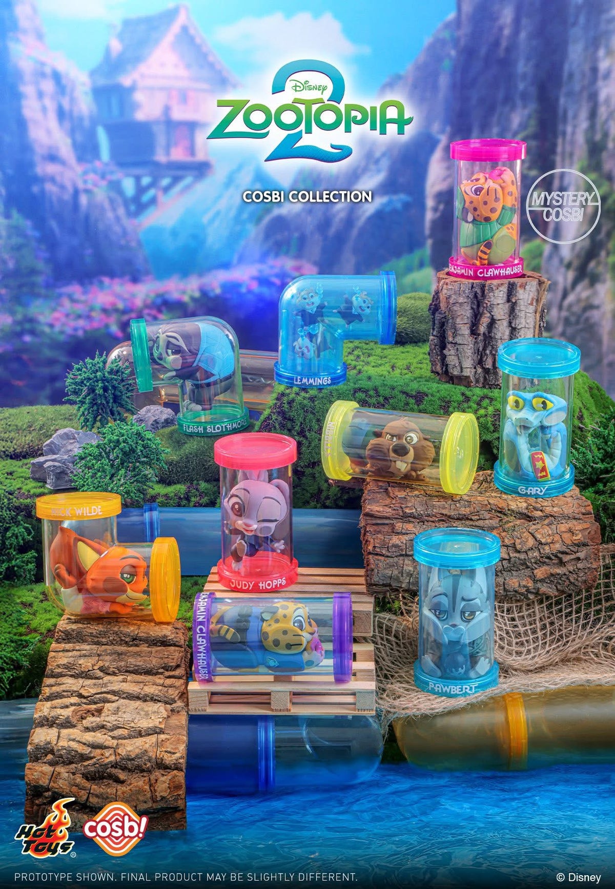 Hot Toy Cosbi - Zootopia 2 Mystery Figure Box — USShoppingSOS