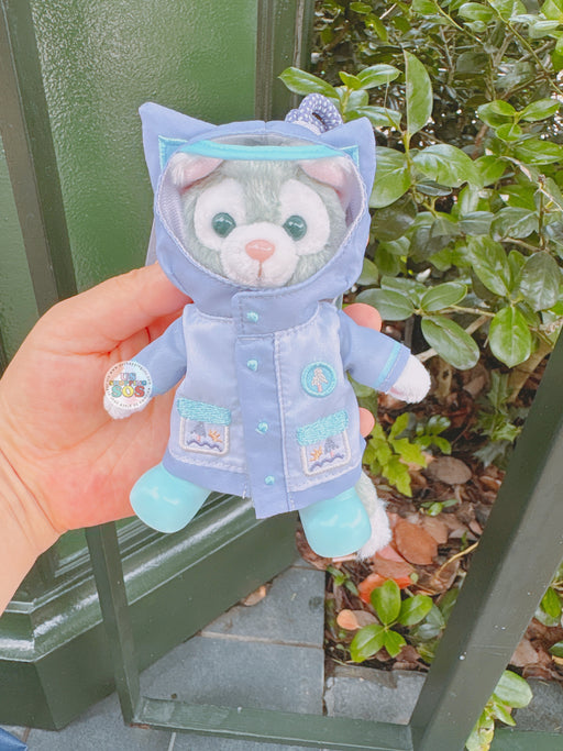 SHDL - 2026 Duffy and Friends Little Nature Explorer Raincoat x Gelatoni Plush Keychain