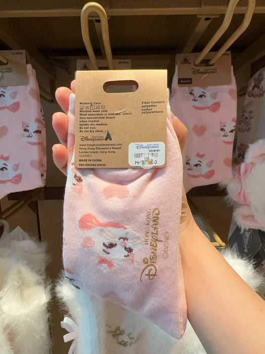 HKDL - Marie & Heart Socks