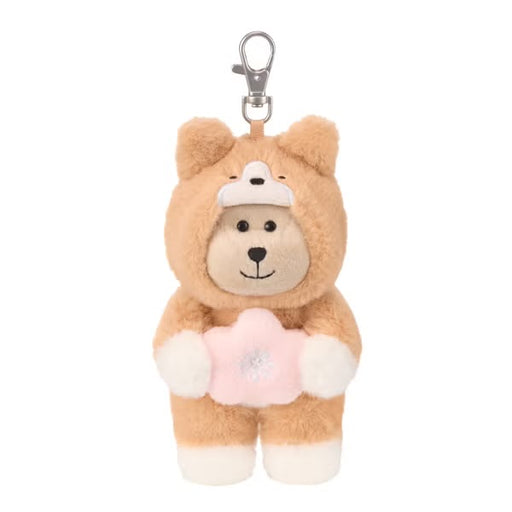 Starbucks Hong Kong - 2026 Cherry Blossom ‘Nap Under the Willow’ Collection x Corgi Costume MINI BERISTA KEYCHAIN