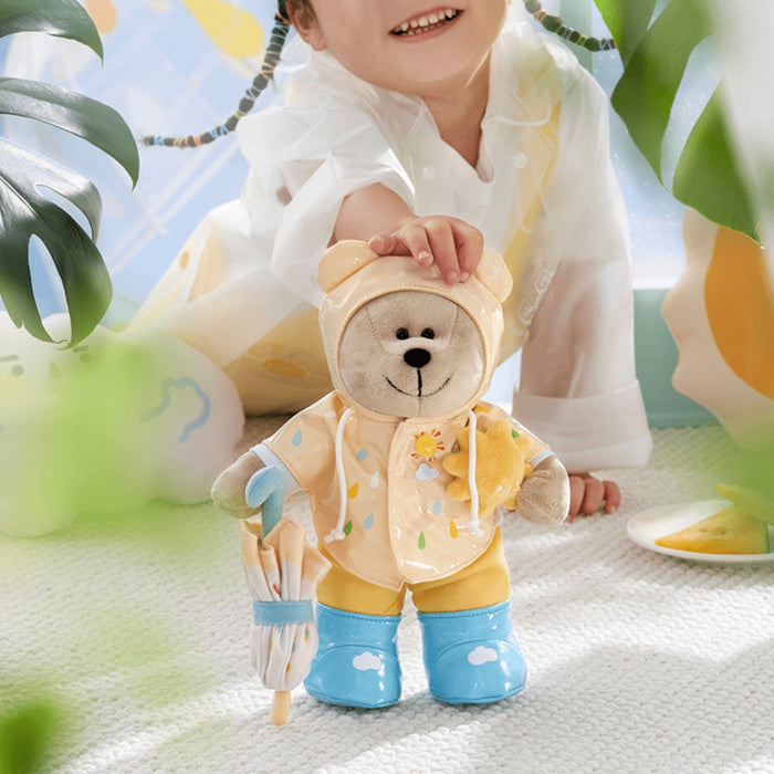 Starbucks China - Sunny& Rainy 2024 - 9S. Raincoat Bearista Plush Toy