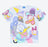TDR - Donald & Daisy Duck All Over Print Colorful & Retro T Shirt For Adults (Release Date: Apr 17, 2025)