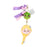 SHDS - 2026 Tangled Transformation Collection x Rapunzel & Pascal Plush Keychain (Release Date: Sep 30, 2026)