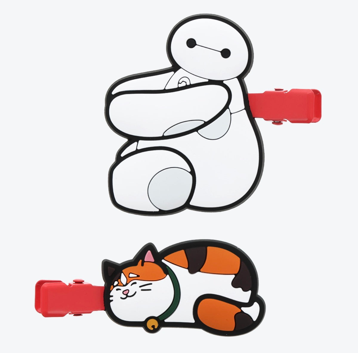 NWT Disney Big Hero 6 Baymax & Mochi Hair Claw Clip New Baymax Hair Clip from Big Hero 6 | TikTok main image 4