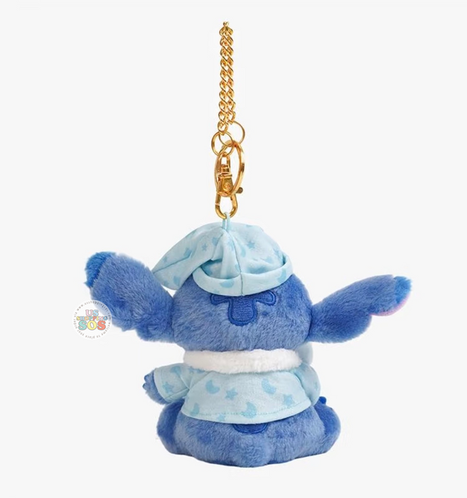 China Exclusive Potdemiel - 2026 Stitch & Scrump Pajama Plush Keychain (Color: Blue)