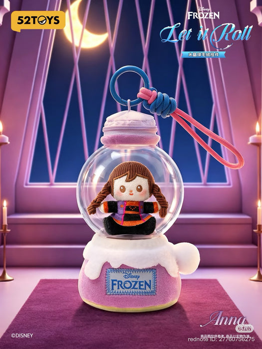 China Exclusive 52 Toys - 2026 Disney Frozen ‘Let it Roll’ Crystal Ball Push Pendant Mystery Box (Release Date: Aug 20, 2026)