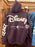 DLR/WDW - Park Logo Authentic Castle Original Dark Purple Zip Hoodie Jacket (Adult)