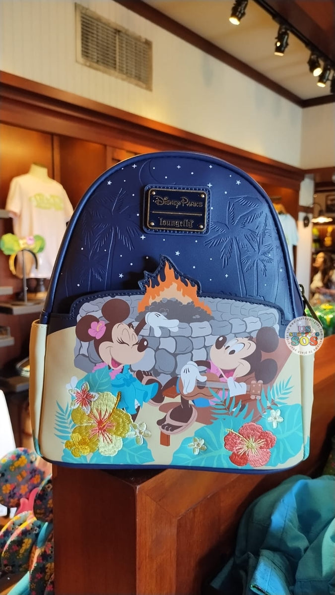 Aulani - Loungefly Mickey & Friends Camp Fire Backpack  display picture 3