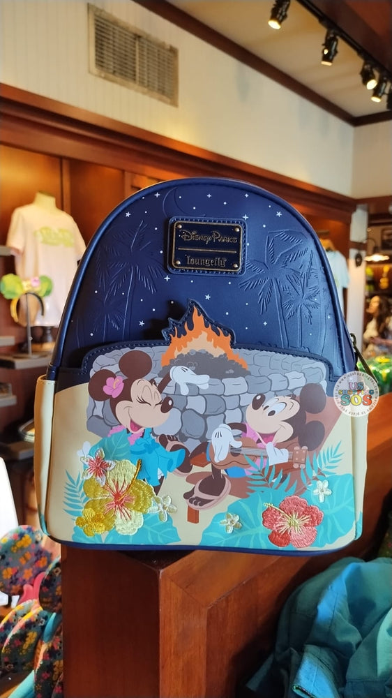 Aulani - Loungefly Mickey & Friends Camp Fire Backpack