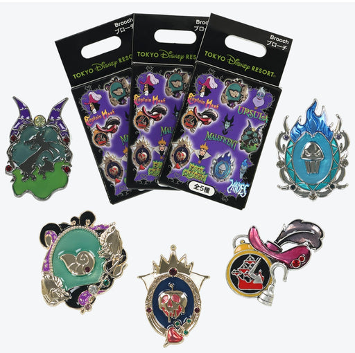 TDR - 2026 Disney Villians Mystery Brooch Single Box/Bag (Release Date: Sep 15, 2026)