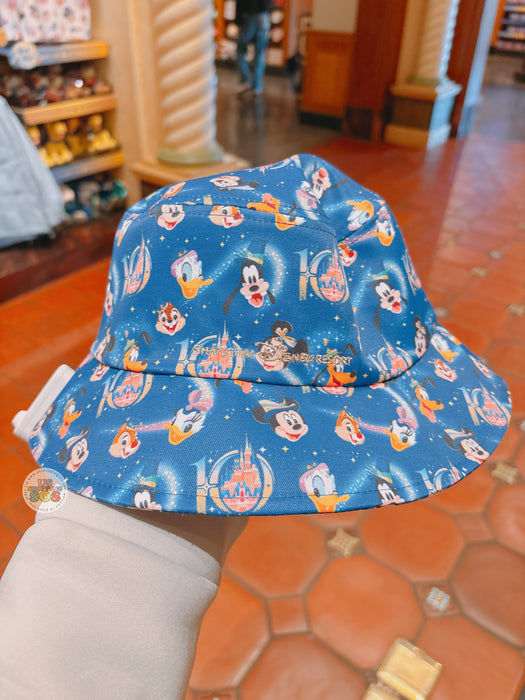 SHDL - 2026 Mickey & Friends 10th Birthday Celebration Collection x All Over Print Bucket Hat for Adults