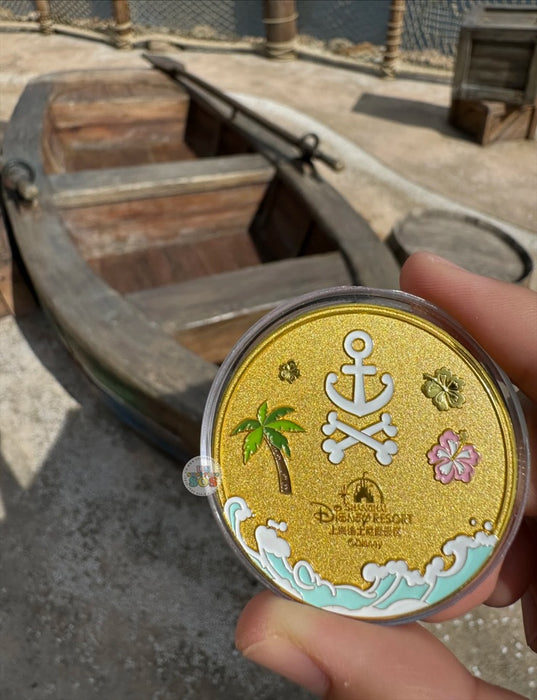 SHDL - Pirate Stitch & Angel Souvenir Coin