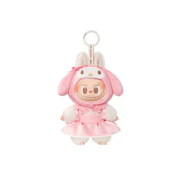 Popmart x The Monsters x Sanrio Characters Vinyl Plush Keychain Random Secret Box