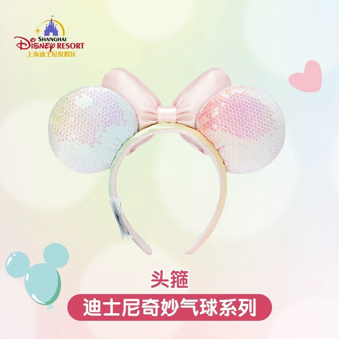 SHDL - Minnie Mouse Magical Balloon Sequin Ear Headband