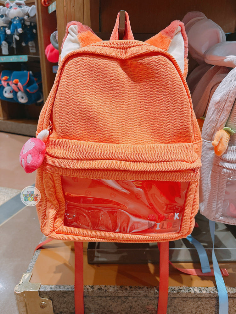 SHDL - 2026 Zootopia Nick Wilde Clear Window Fluffy Backpack