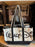 WDW Exclusive - Logo Mania 2026 Parks After Dark - Black Walt Disney World Canvas Tote Bag