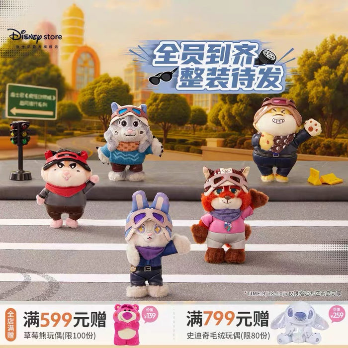 SHDS - 2026 Zootopia Cycling Collection x Benjamin Clawhauser Plush Keychain (Release Date: Oct 4, 2026)