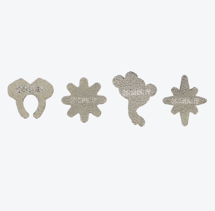 TDR - Tokyo DisneySea 25th Anniversary "Jubilee Rocket" Collection x Set of 4 Sparkling Peace