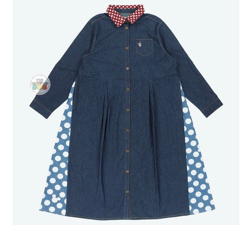 TDR - Vintage Denim Design x Mickey & Minnie Mouse Denim Shirt Dress for Adults (Release Date: Jun 5, 2025)