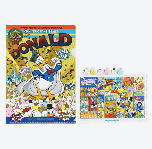 TDR - Donald’s Quacky Ducky City 2025 Collection x Clear Folders Set (Release Date: Apr 7, 2025)