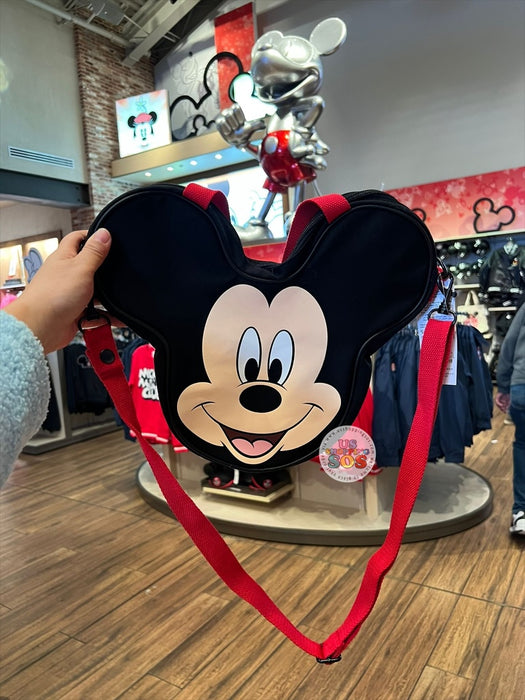 DLR/WDW - Mickey Mouse Big Face Crossbody Bag