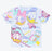 TDR - Donald & Daisy Duck All Over Print Colorful & Retro T Shirt For Adults (Release Date: Apr 17, 2025)