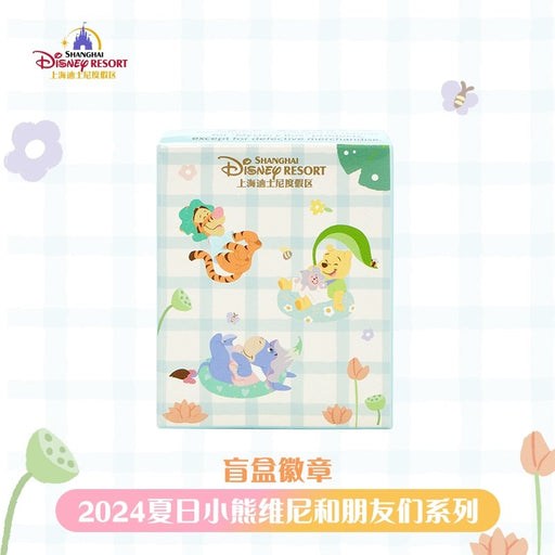 SHDL - Winnie the Pooh & Friends Summer 2024 Collection x Winnie the Pooh & Friends Mystery Pin Box Set