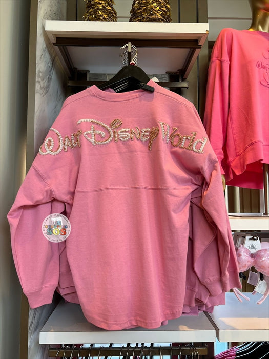 DLR/WDW - Spirit Jersey Pearl Park Logo Dusty Pink Pullover (Adult)