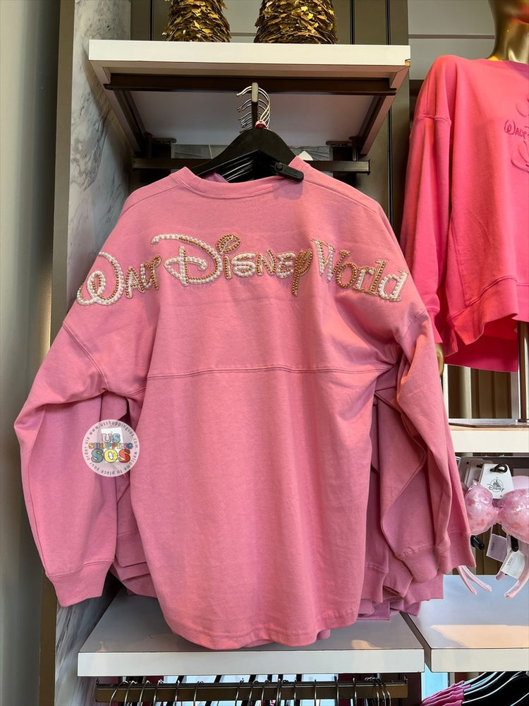 DLR/WDW - Spirit Jersey Pearl Park Logo Dusty Pink Pullover (Adult)