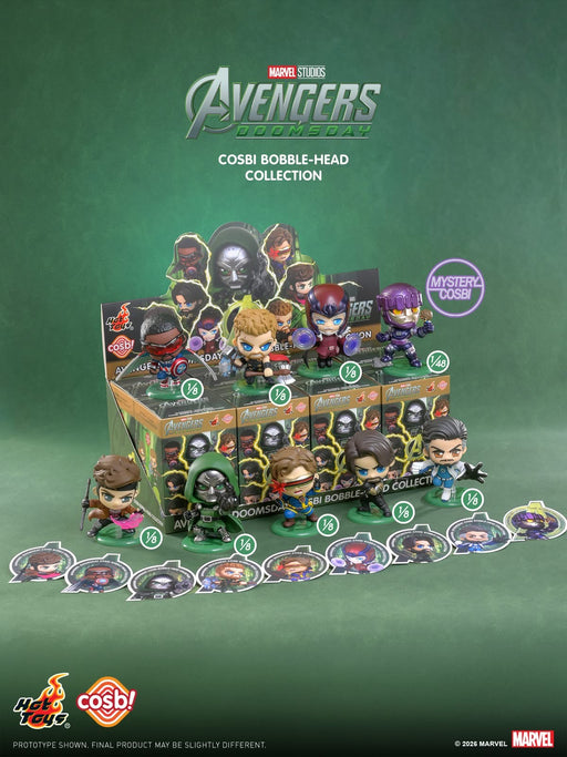 Hot Toy Cosbi - 2026 Avengers: Doomsday Bobble Head Figure Blind Box (Release Date: Oct 3, 2026)