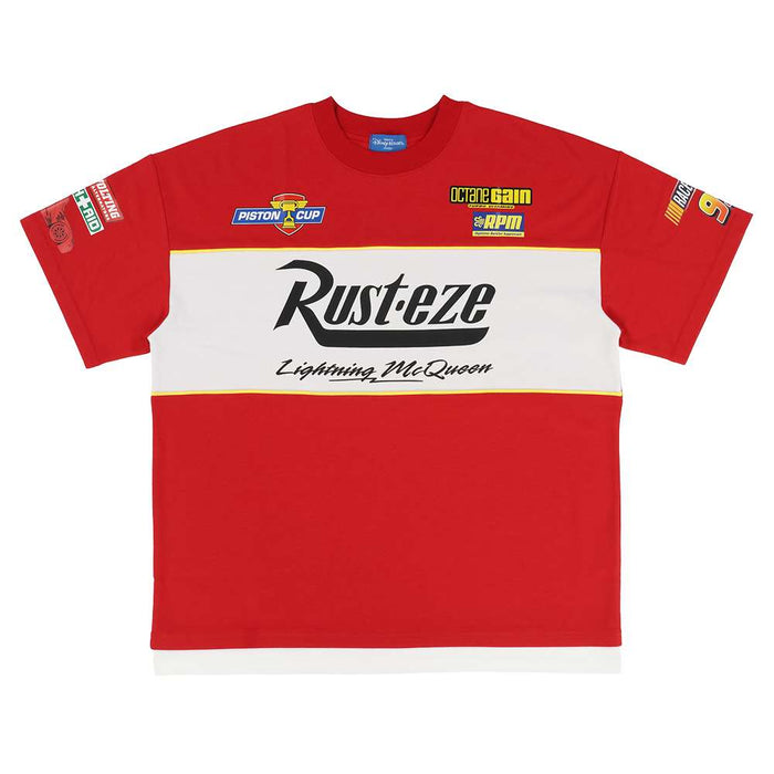 TDR - Disney/Pixar Cars Lightning McQueen Big Silhouette T Shirt for Adults (Color: Red) (Release Date: June 18, 2025)