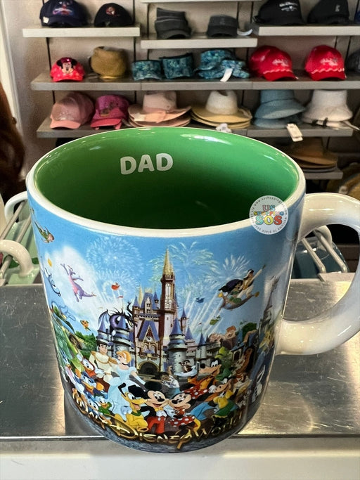DLR/WDW - Mickey & Friends Storybook Park Logo Ceramic Mug - Dad