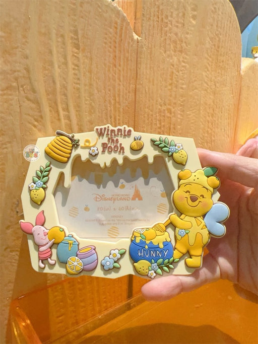 HKDL - Winnie the Pooh Lemon Honey Collection x Winnie the Pooh & Piglet Magnet & Picture Frame