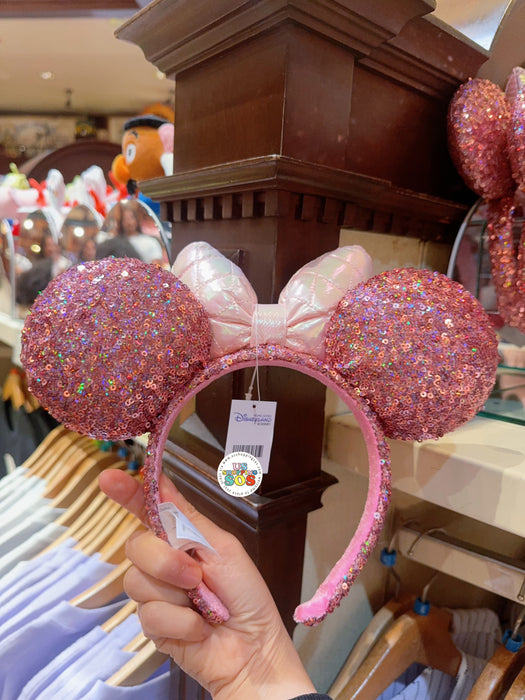 HKDL - Minnie Day Minnie Mouse Sequin Ear Headband