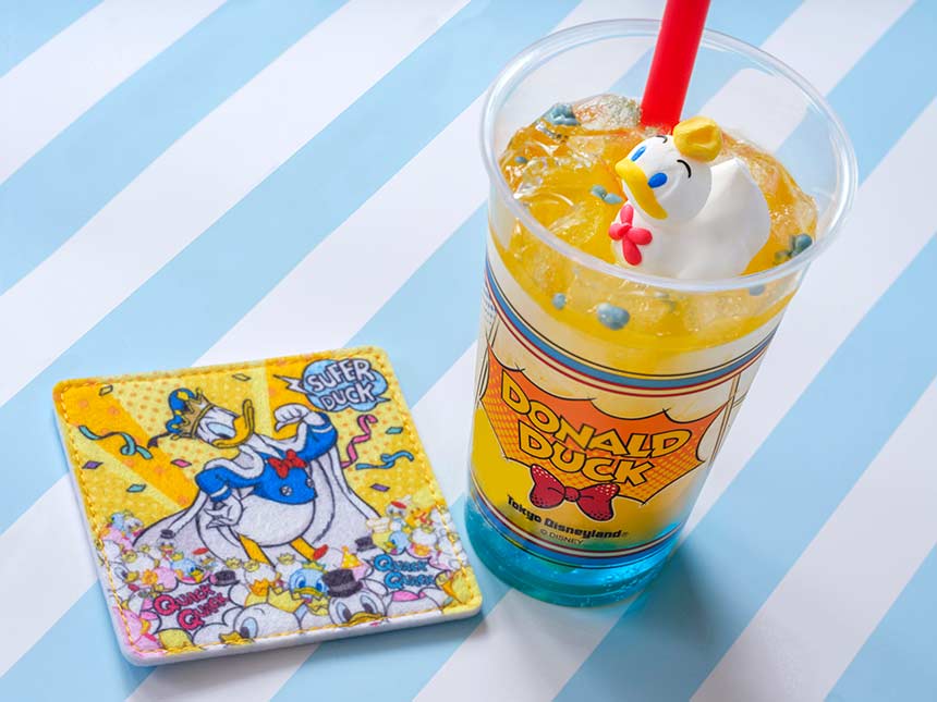 TDR - Donald’s Quacky Ducky City 2025 Collection x Souvenir Coaster (Release Date: Apr 1, 2025)