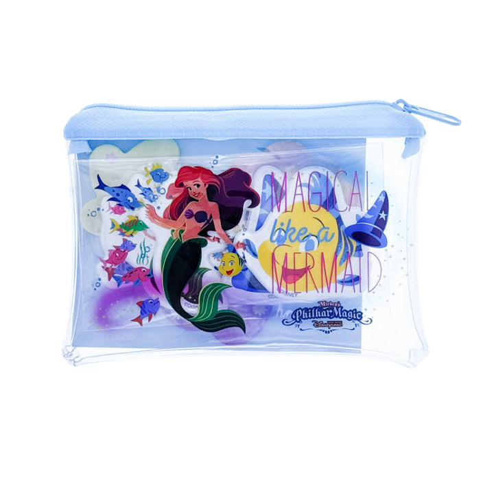 HKDL - 2026 Mickey’s PhilharMagic x The Little Mermaid Mini Pouch with Memo & Stickers