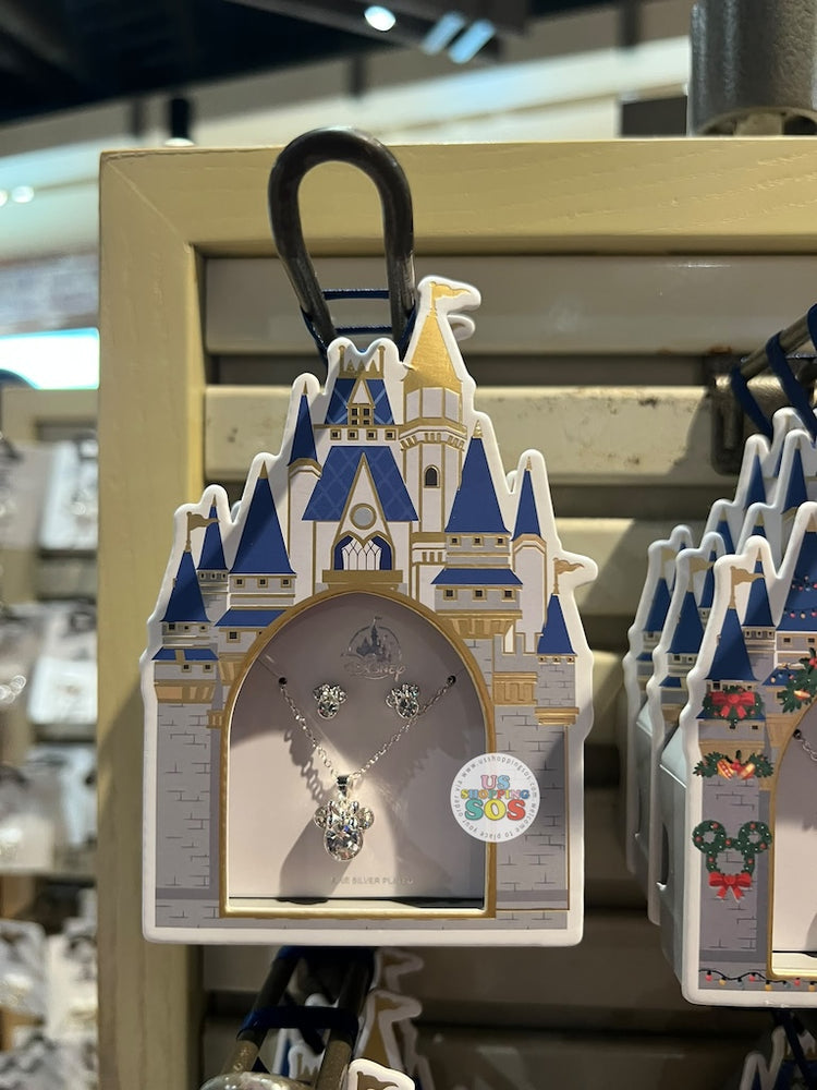 DLR/WDW - Cinderella Castle Minnie Necklace and Earring Set 2026