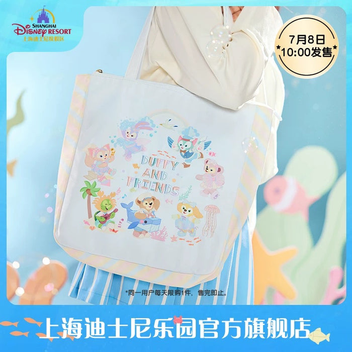 SHDL - 2025 Duffy & Friends Summer Ocean Collection x Duffy & Friends Tote Bag (Release Date: July 8, 2025)