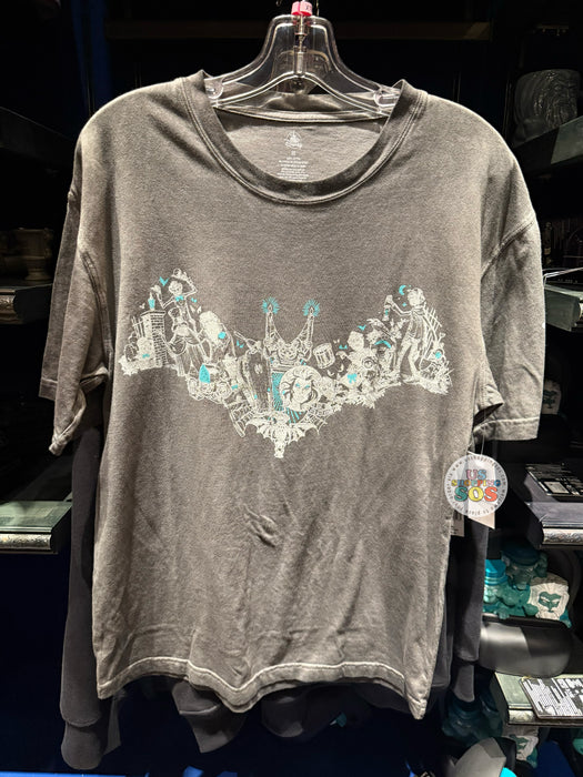 DLR/WDW - The Haunted Mansion - Leota’s Spiritual Messaging Grey T-Shirt (Adult)