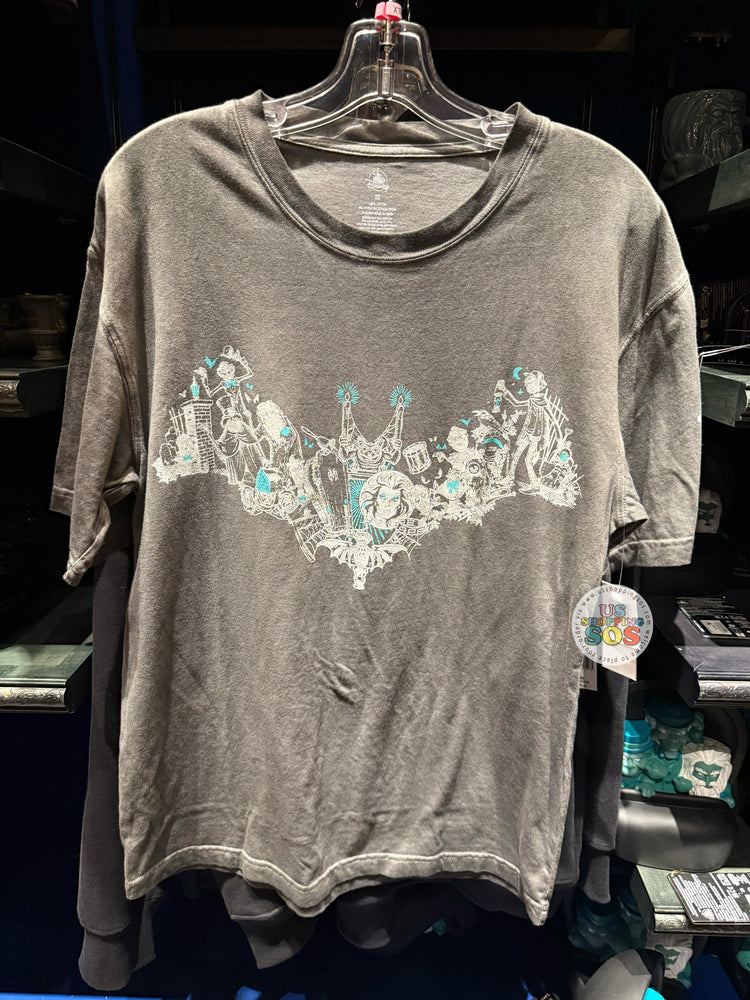 DLR/WDW - The Haunted Mansion - Leota’s Spiritual Messaging Grey T-Shirt (Adult)