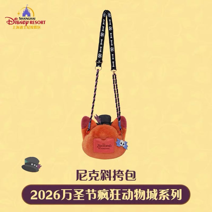 SHDL - 2026 Halloween Zootopia Collection x Nick Wilde Mini Shoulder Bag (Release Date: Oct 4, 2026)