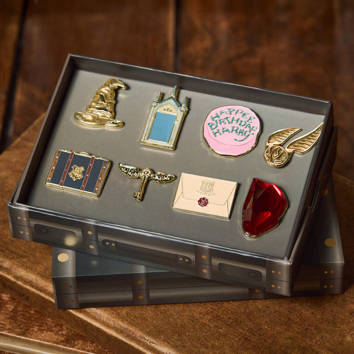 Warner Bros. Studio Tour Tokyo – "Harry Potter and the Philosopher's Stone" 25th Anniversary Collection x "Harry Potter and the Philosopher's Stone" Icon Mini Pin Badge Set