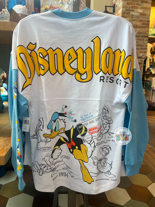DLR - Donald Duck 90th Anniversary - Spirit Jersey “Disneyland” Pullover (Adult)