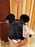 HKDL - Mickey Mouse Backpack Shaped Coin Purse & Keychain (Color: Black)